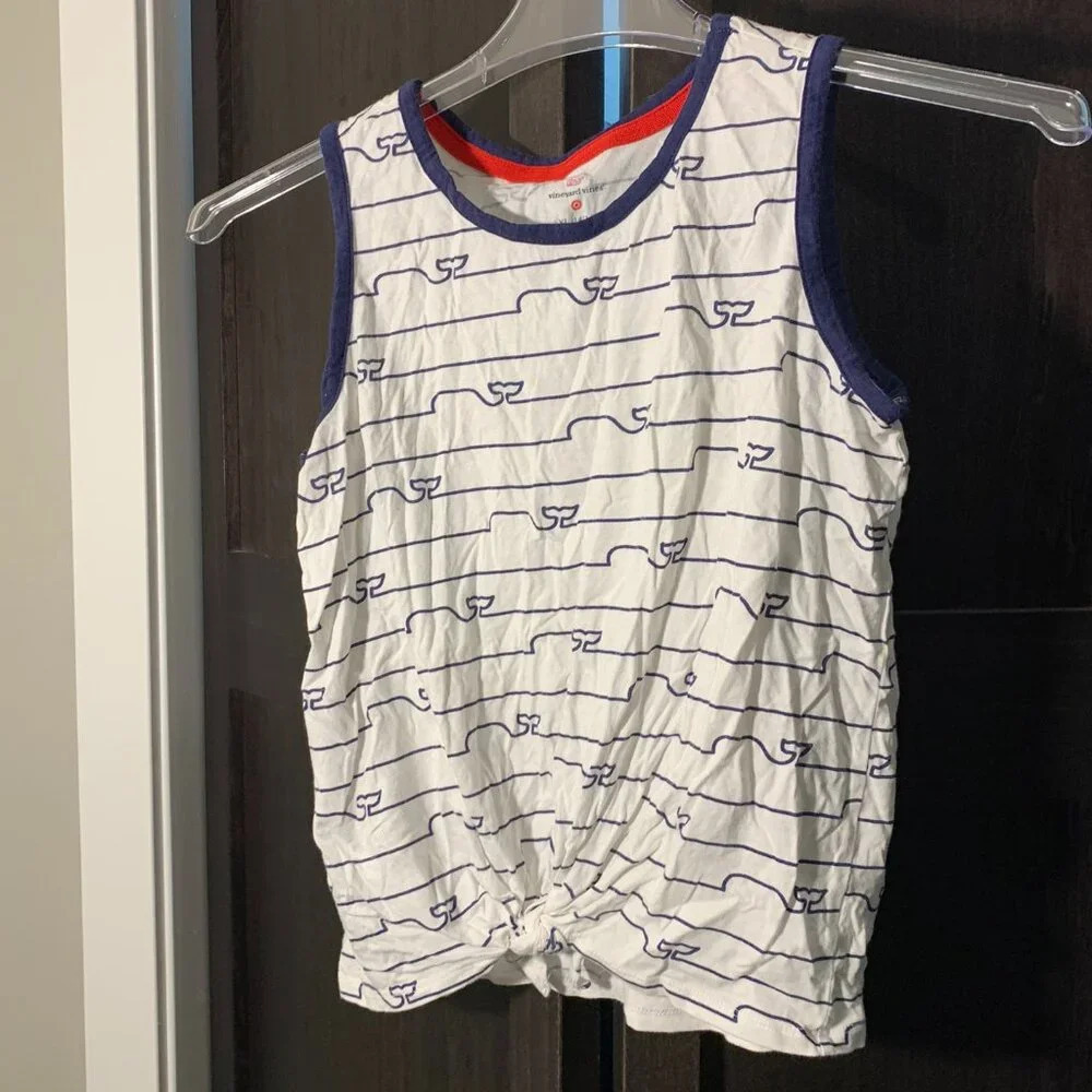 Vineyard Vines (Target) youth red, white & blue tank